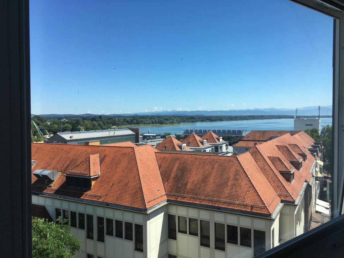 Liebevoll Renoviertes Apartment Mit Panoramablick Friedrichshafen Eksteriør bilde