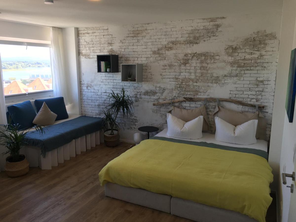 Liebevoll Renoviertes Apartment Mit Panoramablick Friedrichshafen Eksteriør bilde